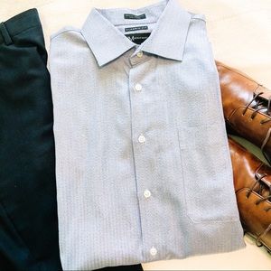 Neiman Marcus 80’s 2-Ply Dress Shirt